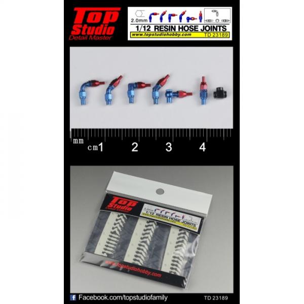 1/12 (2.0mm) resin hose joints